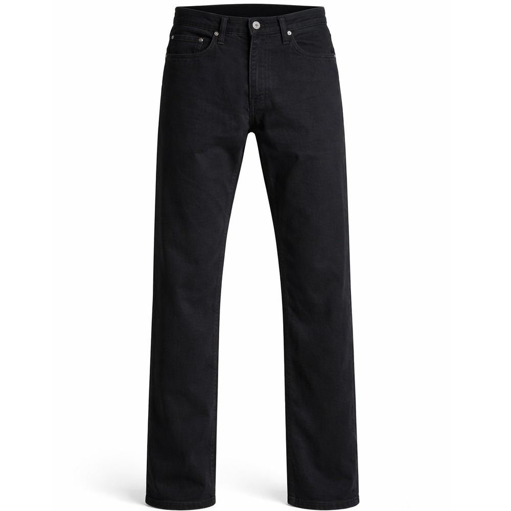 Levi's 514 Straight Fit Pants Mens 31x30 Black Cotton Denim Casual Trousers